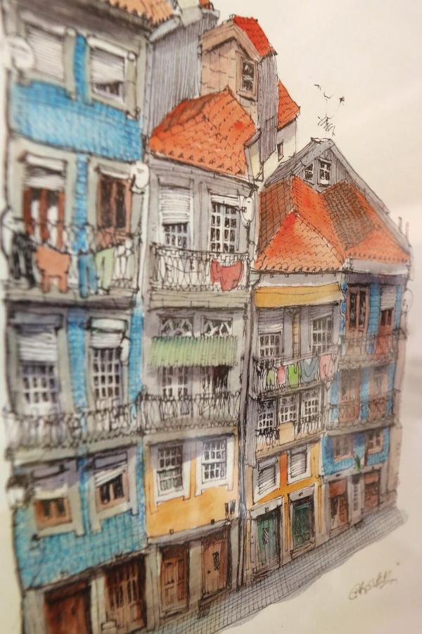 Flh Fontainhas Homey Mezzanine Porto Eksteriør billede